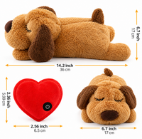 Heartbeat Comfort Plush — Calming Companion for Anxious & Newly Adopted Dogs